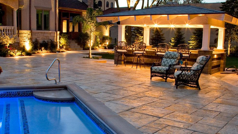 Unilock Pavers in NY, NJ, PA, CT | Outdoor Lighting