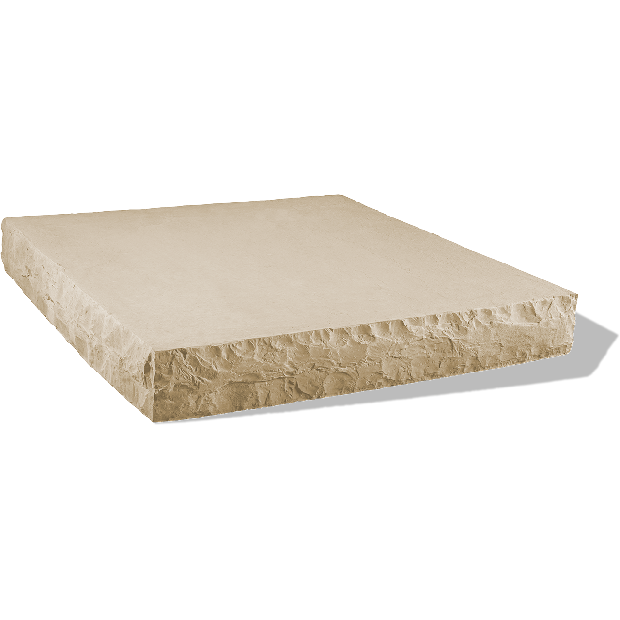 Ledgestone 740x740x100 Pillar Cap Buff